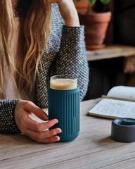 Tazza da viaggio vetro Black + Blum 340ml da personalizzare - 17