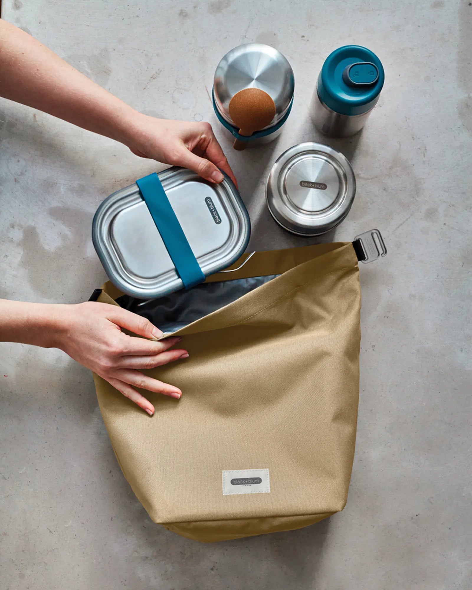 Borsa termica riciclata Black + Blum 6,7L da personalizzare - 28