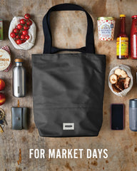Borsa termica riciclata 16L Black + Blum da personalizzare - 8