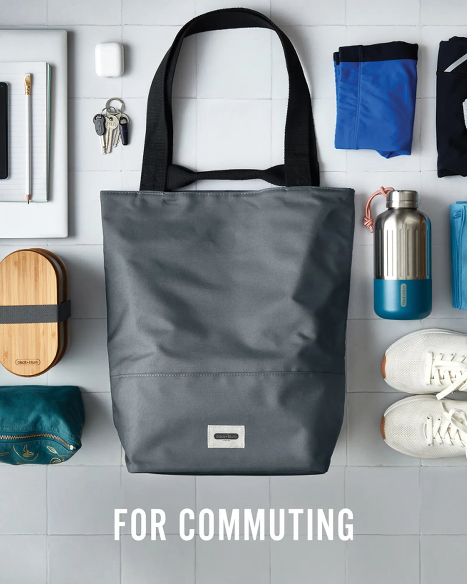 Borsa termica riciclata 16L Black + Blum da personalizzare - 18