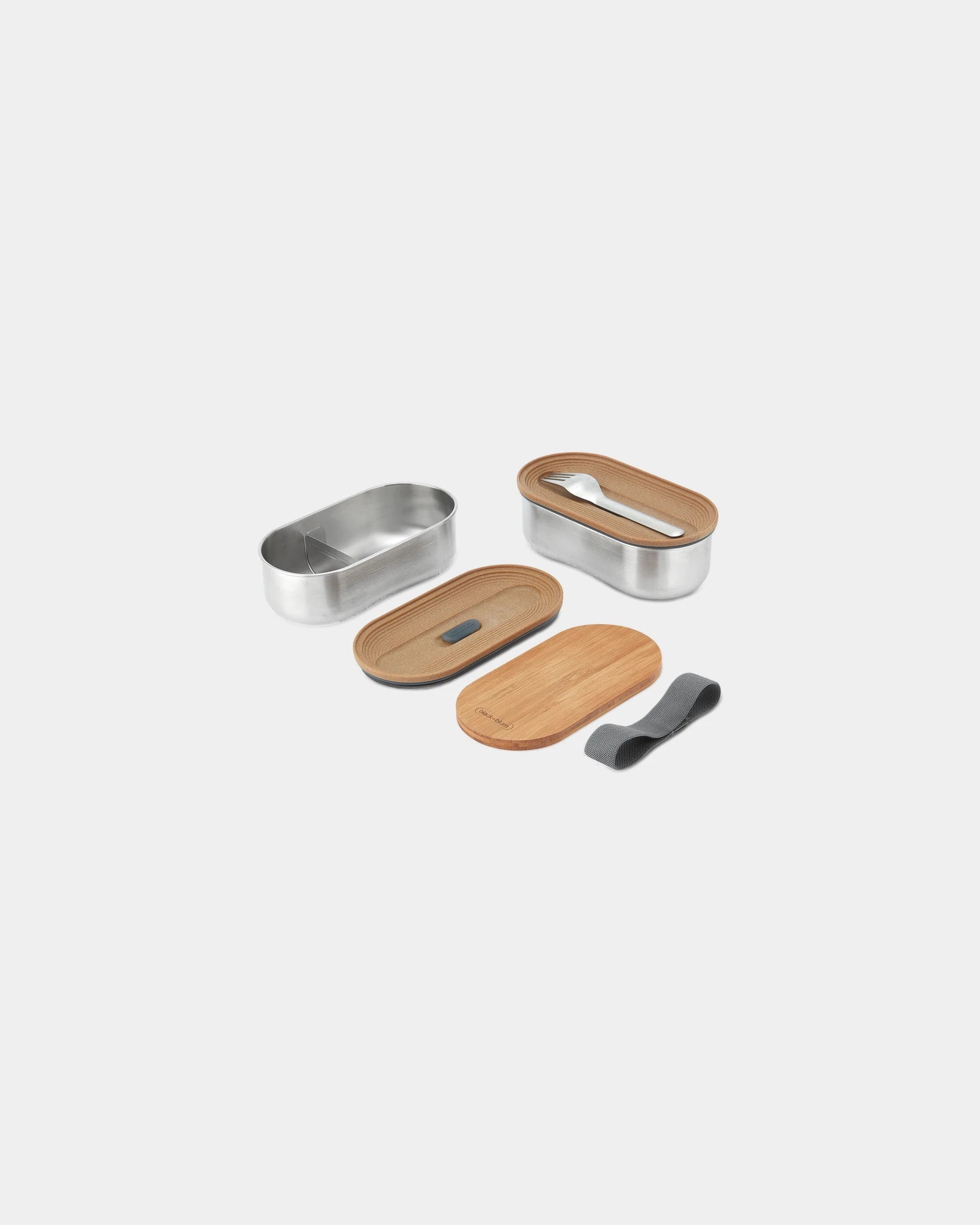 Bento box acciaio inox Black + Blum 1L da personalizzare - 3