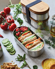 Bento box acciaio inox Black + Blum 1L da personalizzare - 8