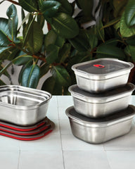 Set 3 lunch box acciaio Black + Blum da personalizzare - 8