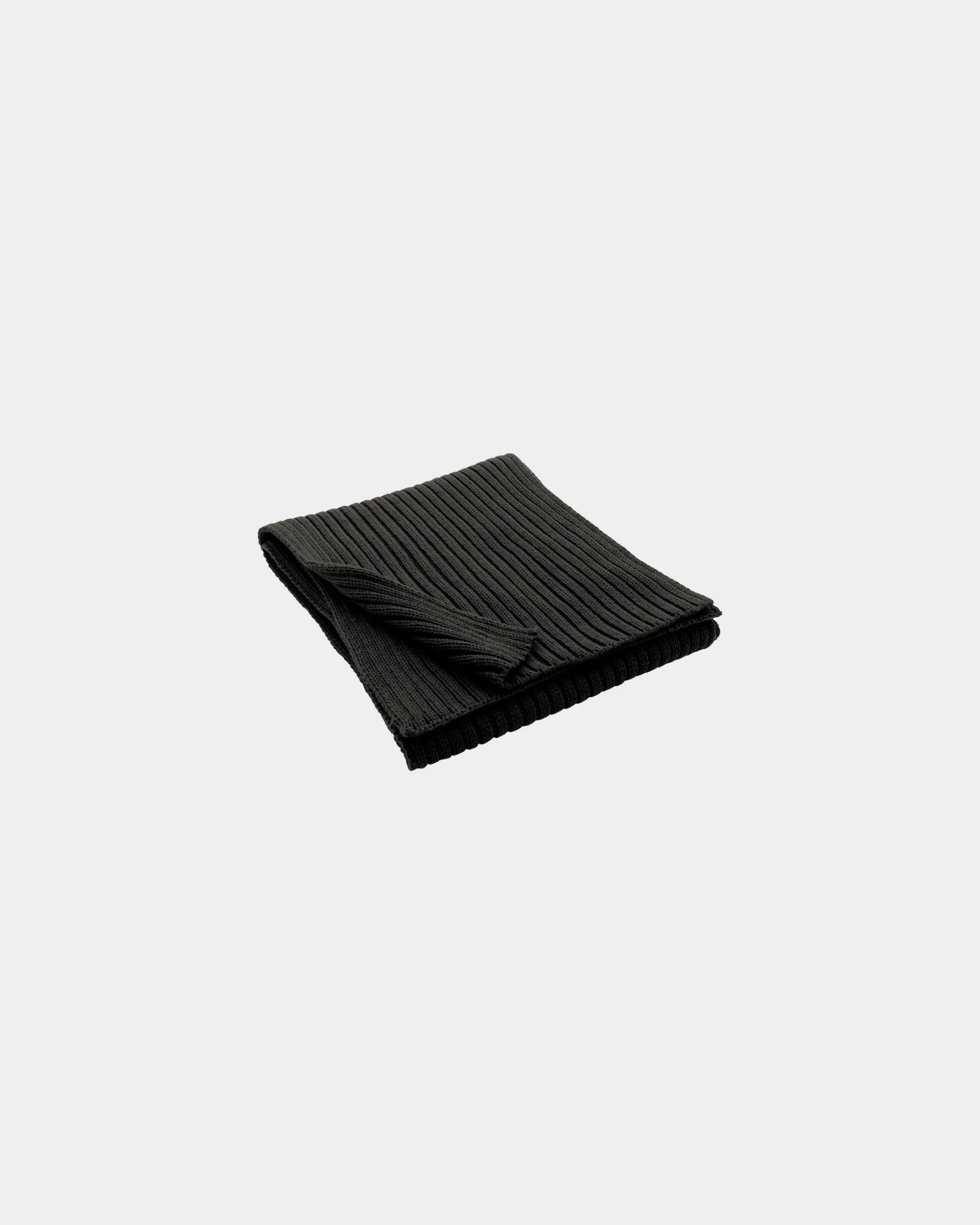 Sciarpa tricottata Polylana 180x25cm da personalizzare - Nero