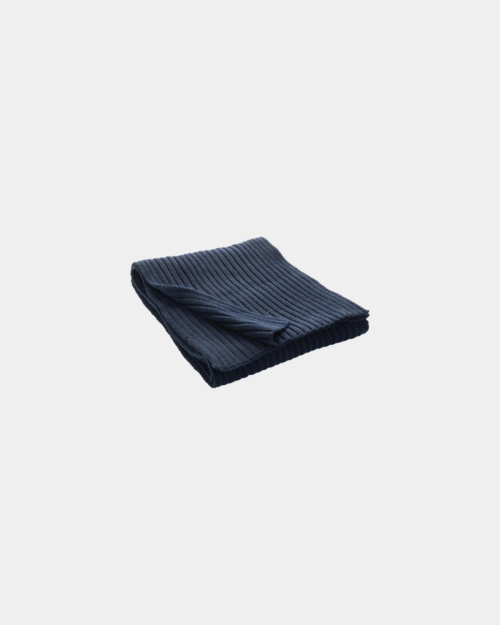 Sciarpa tricottata Polylana 180x25cm da personalizzare - Blu Navy