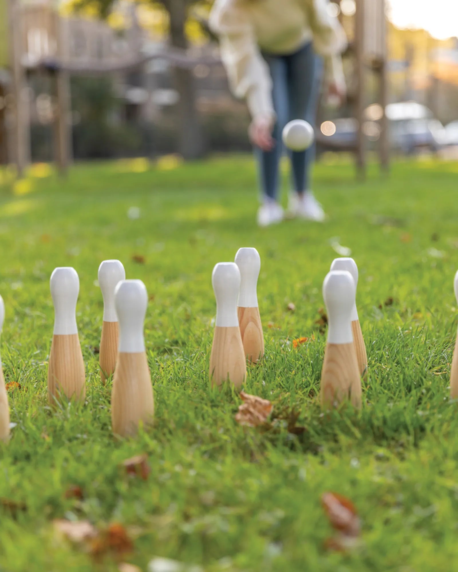 Gioco di birilli in legno da personalizzare - 5