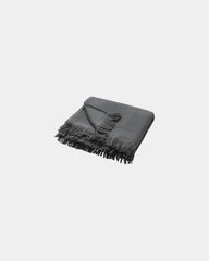 Asciugamano hammam cotone riciclato 100x180 personalizzato da personalizzare - Antracite