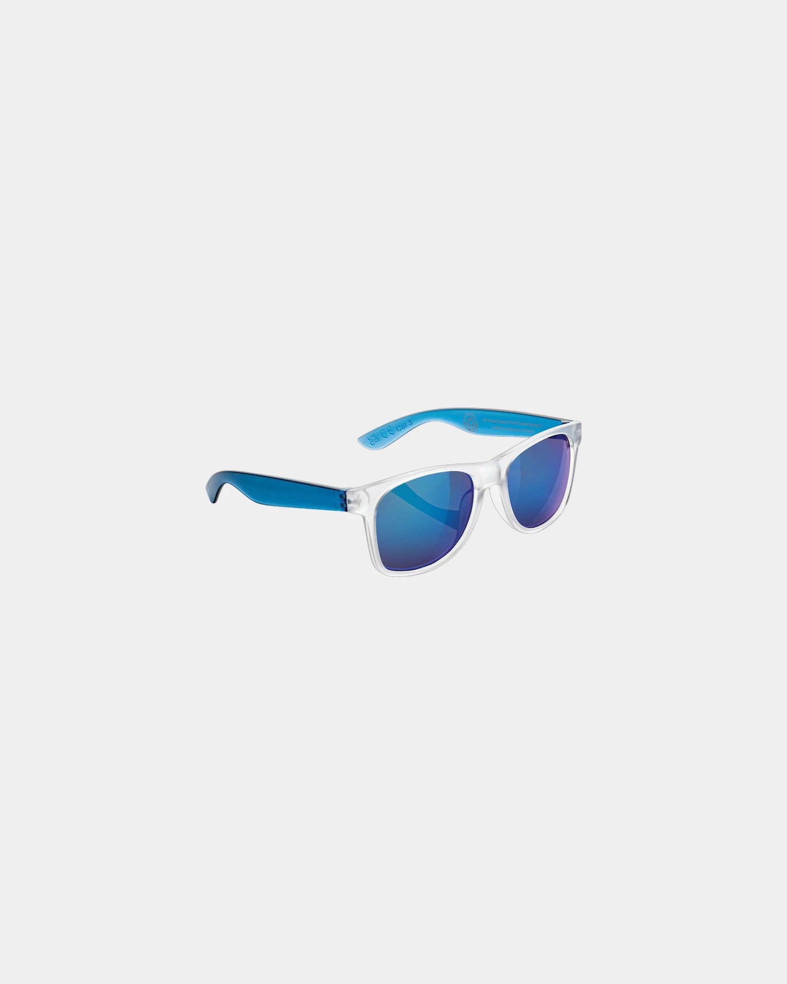 Occhiali da sole PC riciclato RCS da personalizzare - Blu