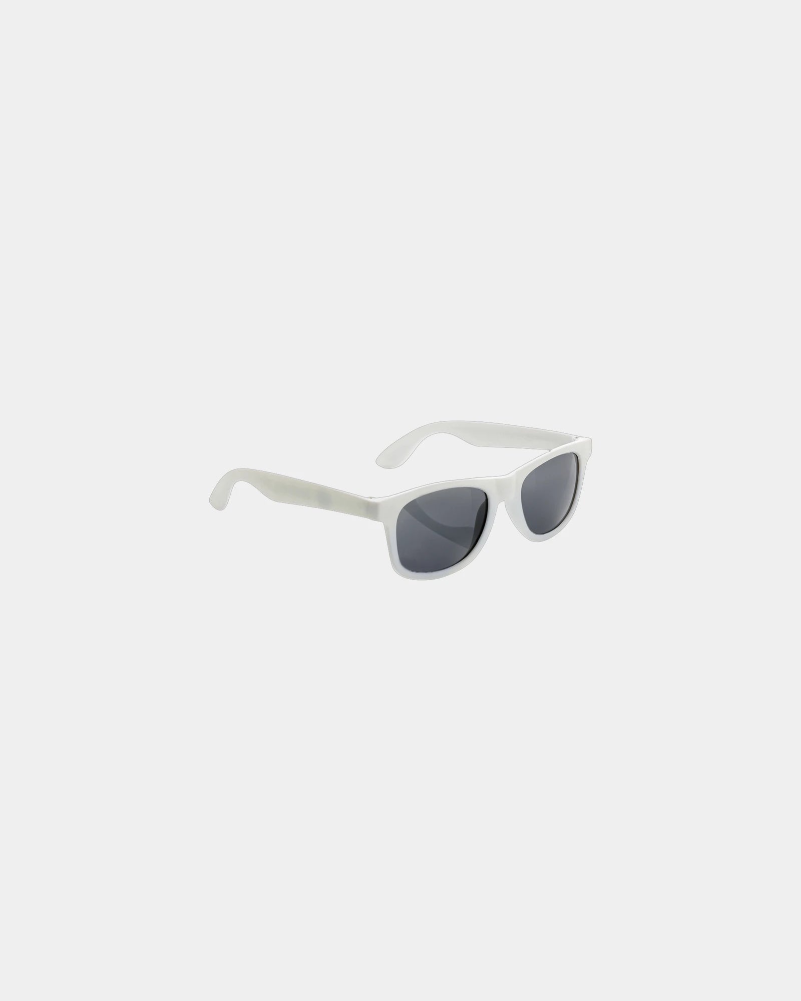 Occhiali da sole plastica riciclata RCS da personalizzare - Bianco