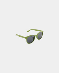 Occhiali da sole fibra di paglia UV400 da personalizzare - Verde