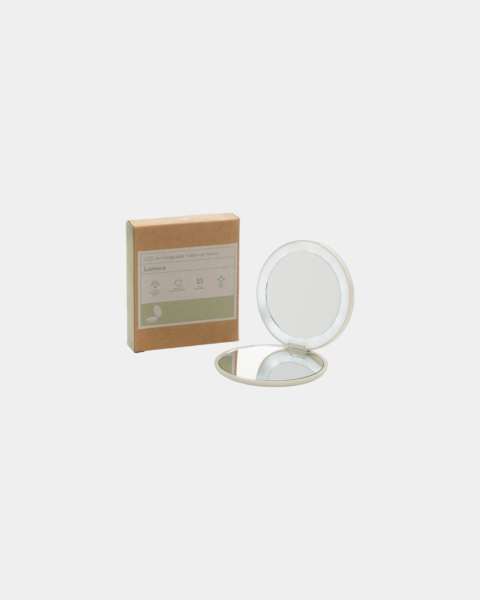 Specchio LED plastica riciclata RCS da personalizzare - 2