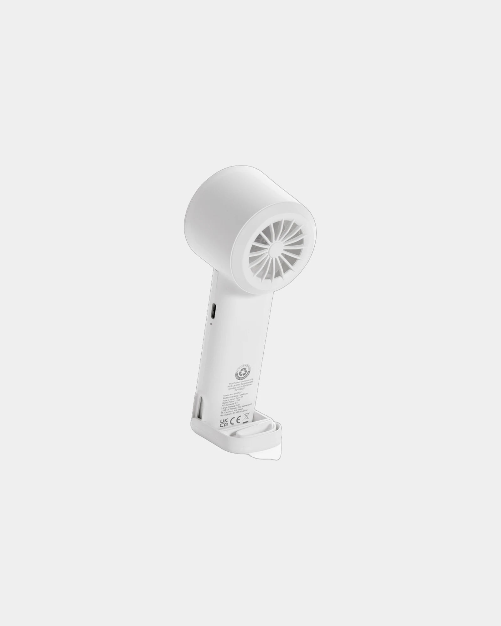 Ventilatore portatile riciclato Twist da personalizzare - 10
