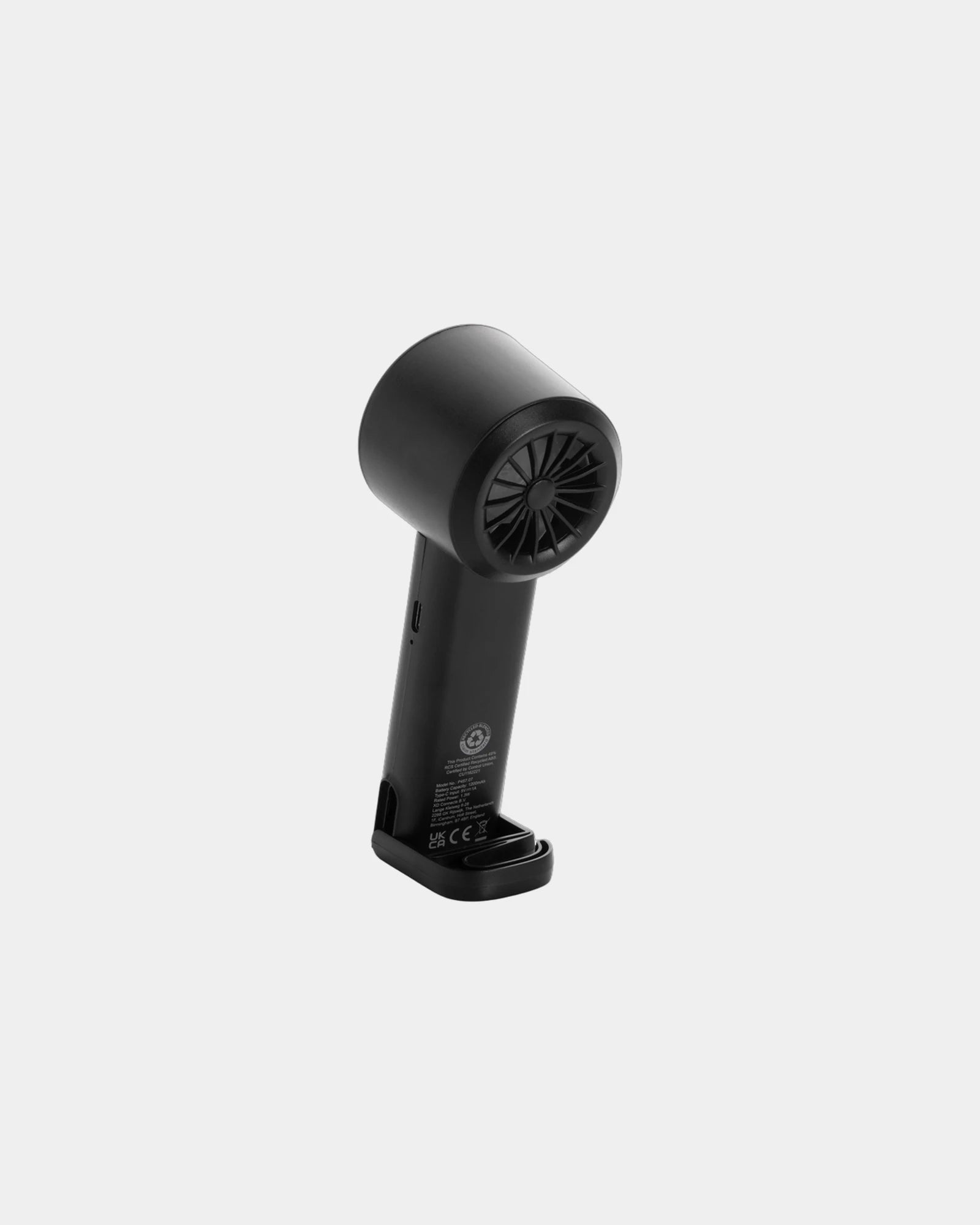 Ventilatore portatile riciclato Twist da personalizzare - 1