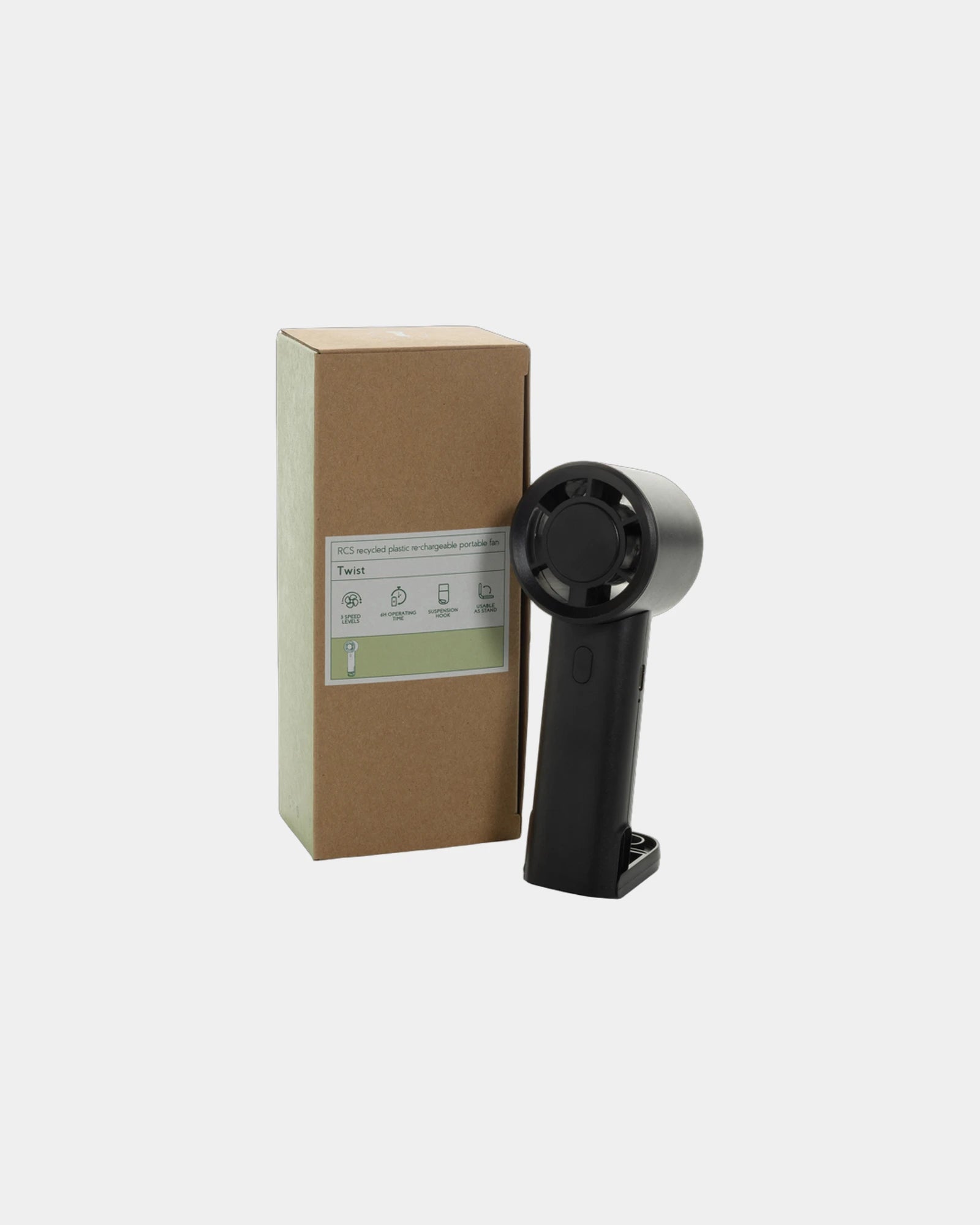 Ventilatore portatile riciclato Twist da personalizzare - 2