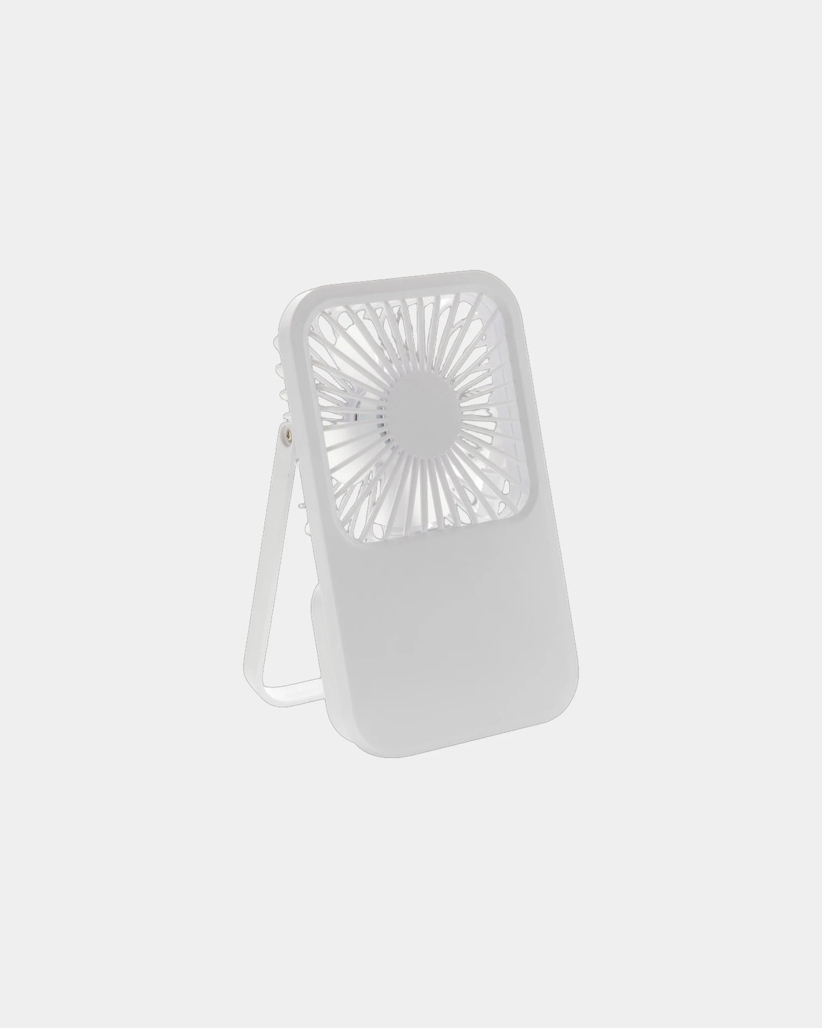 Ventilatore da tavolo plastica riciclata Aervina da personalizzare - Bianco