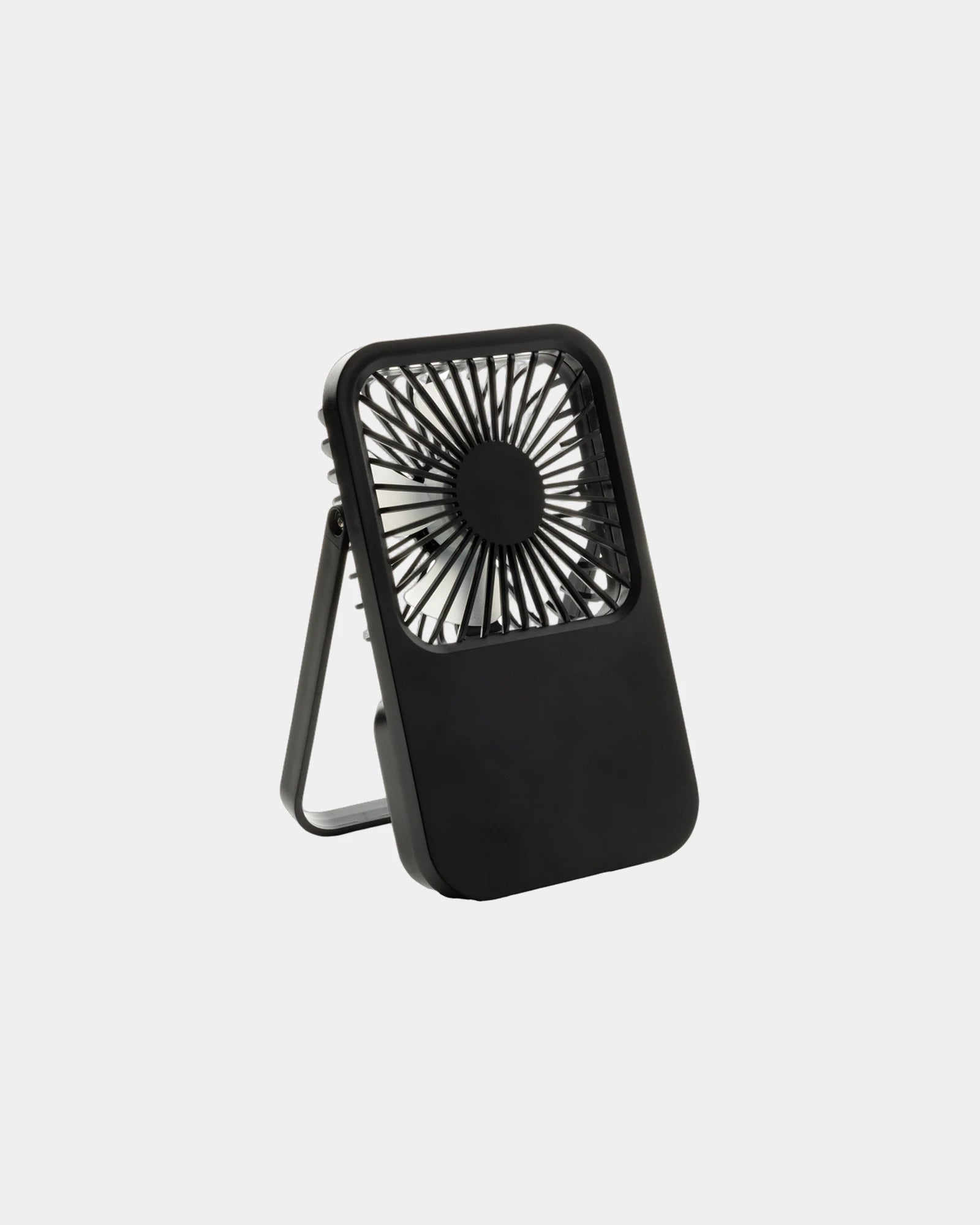 Ventilatore da tavolo plastica riciclata Aervina da personalizzare - Nero