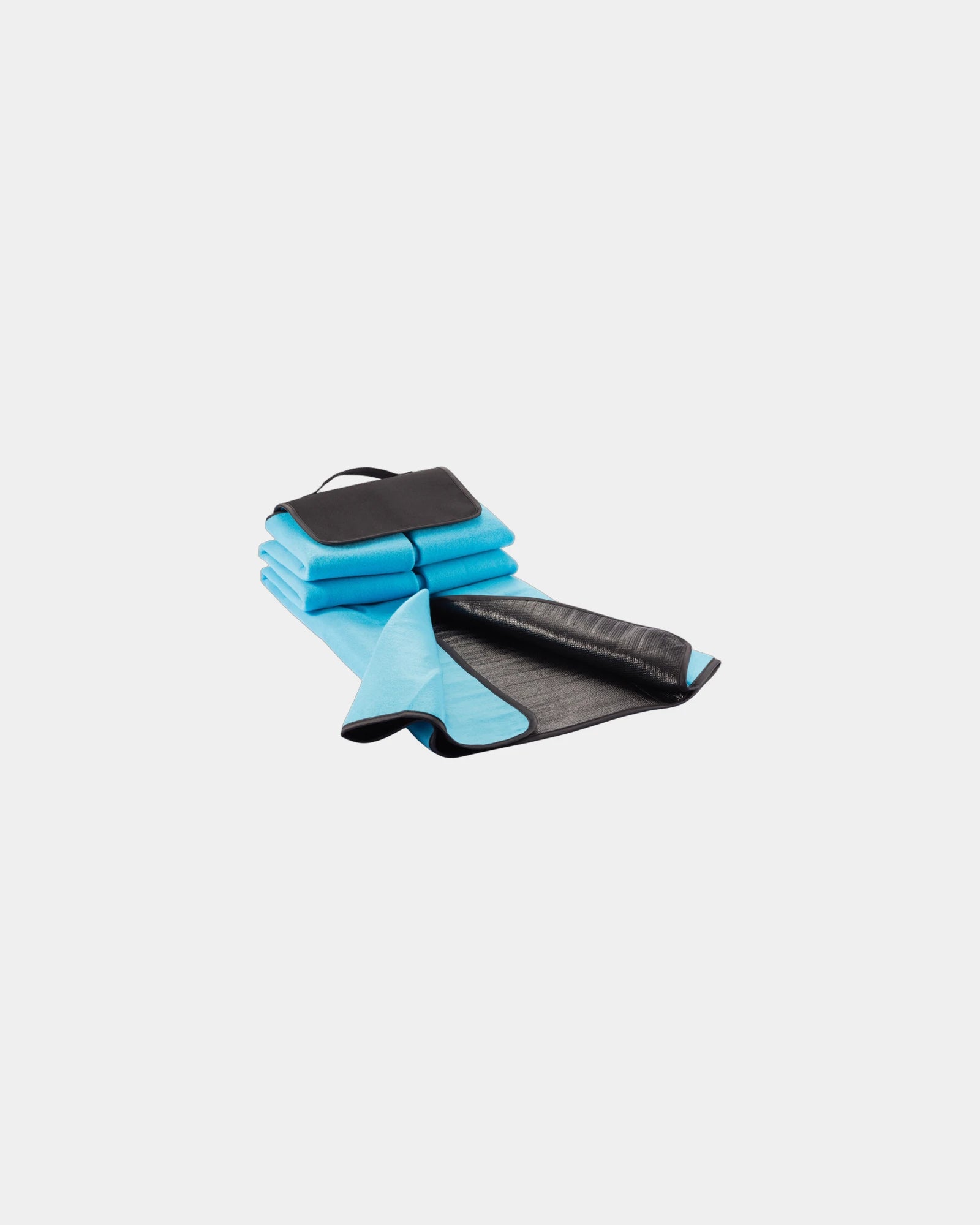 Coperta da picnic pile 130x145 cm da personalizzare - Blu chiaro