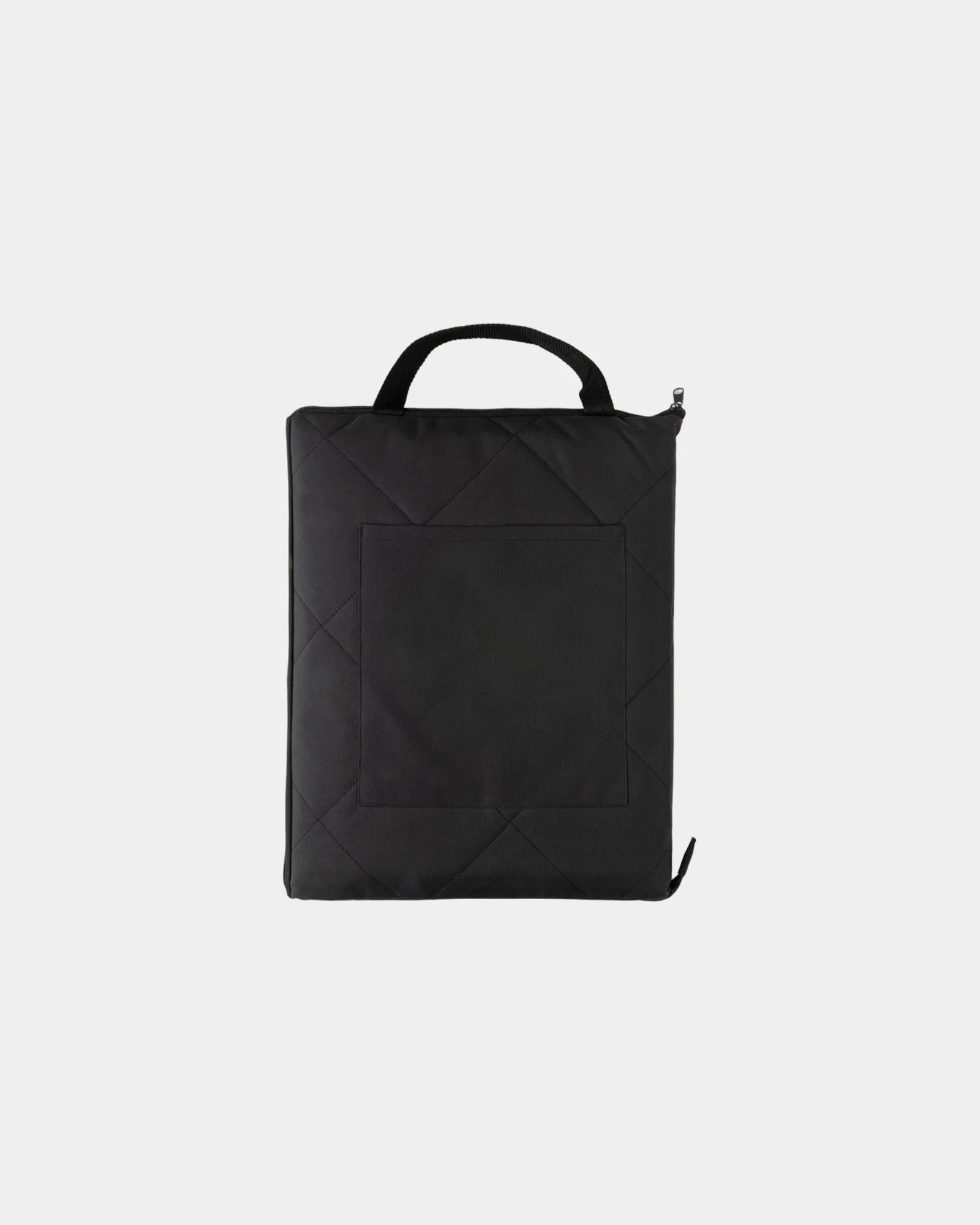 Coperta da picnic pieghevole rPET 145x130 da personalizzare - Nero