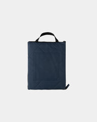 Coperta da picnic pieghevole rPET 145x130 da personalizzare - Blu Navy