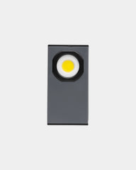 Torcia USB plastica riciclata 260lm da personalizzare - Grigio