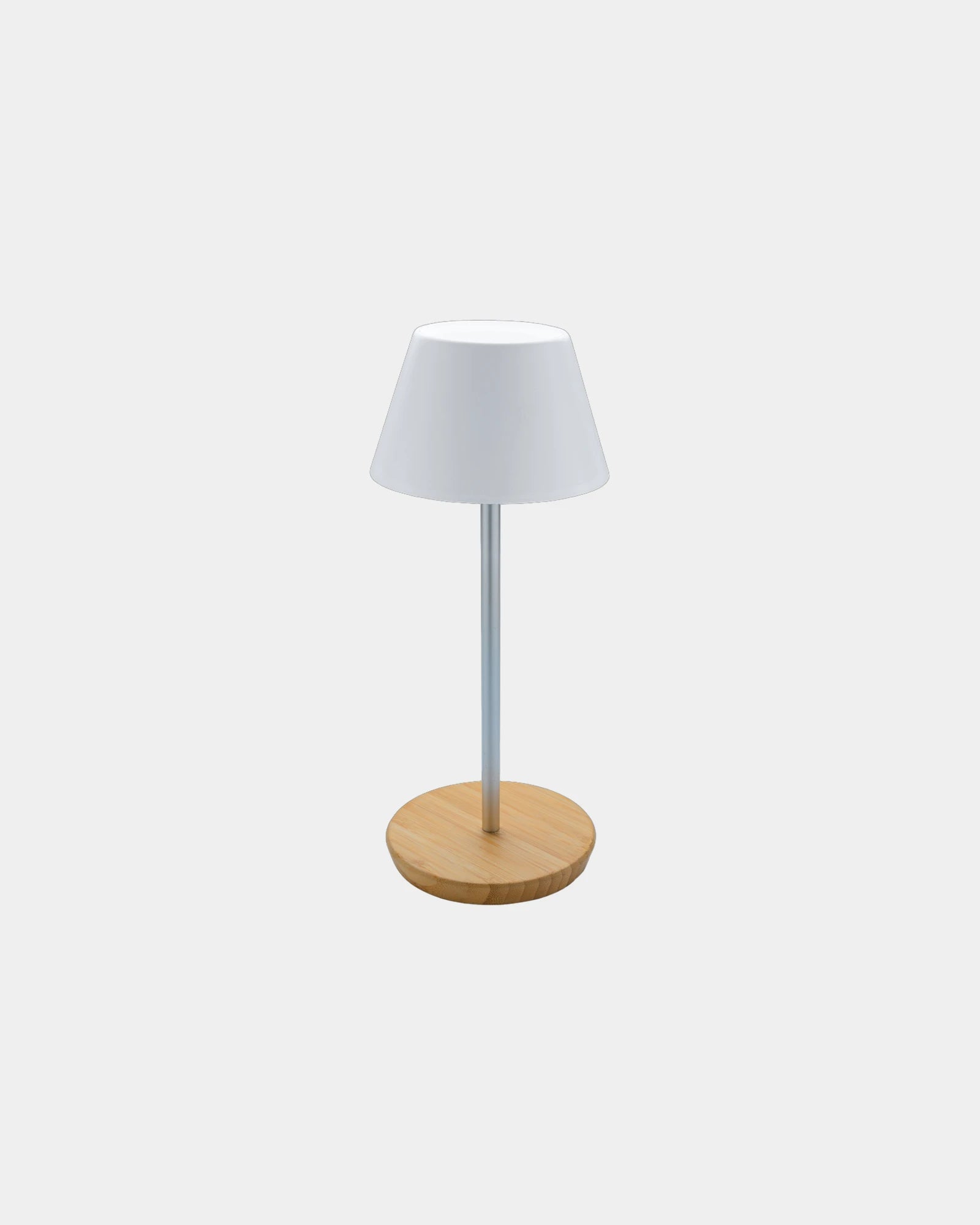 Lampada da tavolo plastica riciclata RCS da personalizzare - Bianco