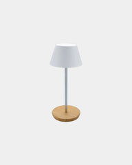 Lampada da tavolo plastica riciclata RCS da personalizzare - Bianco