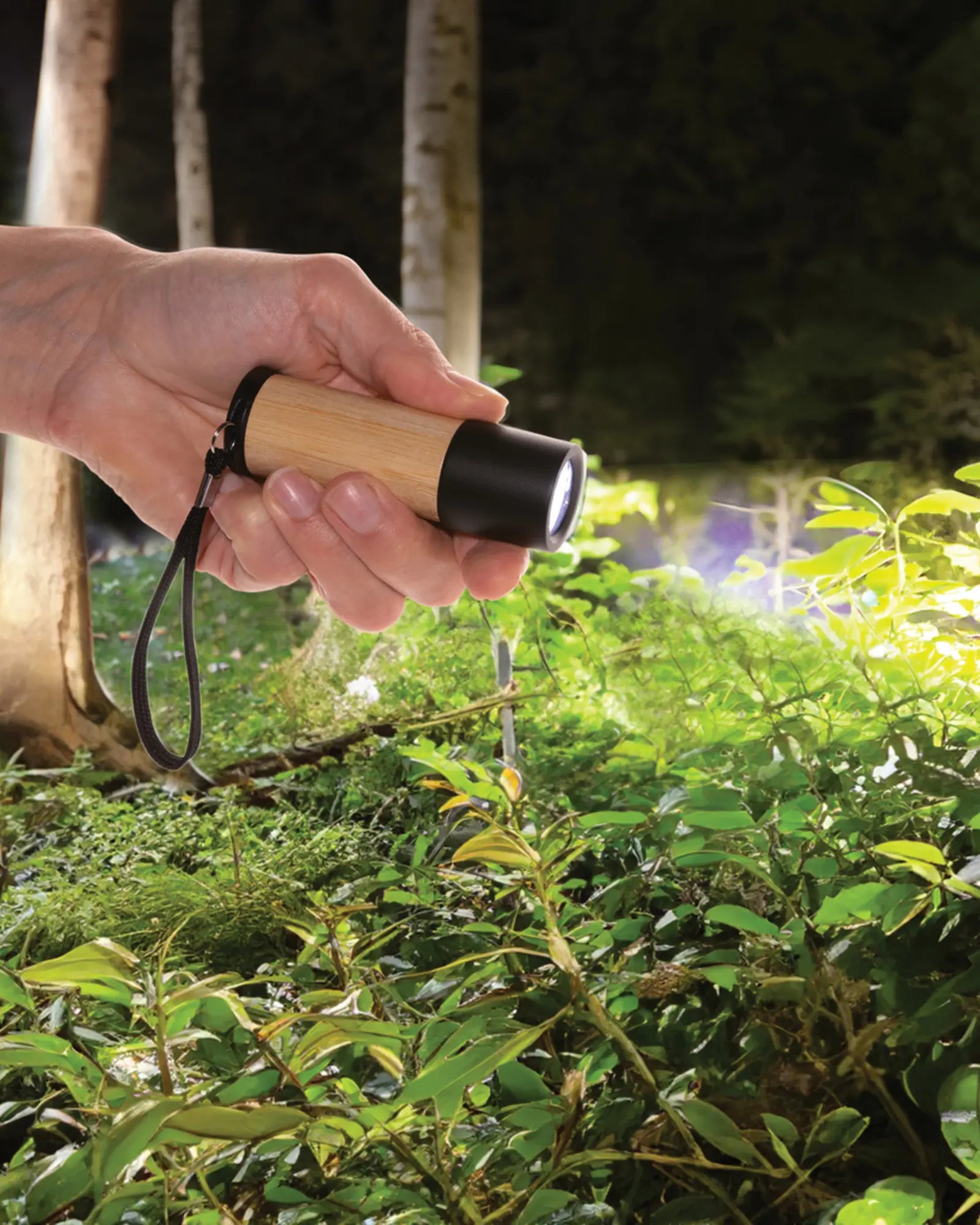 Torcia bambù e plastica riciclata RCS da personalizzare - 4