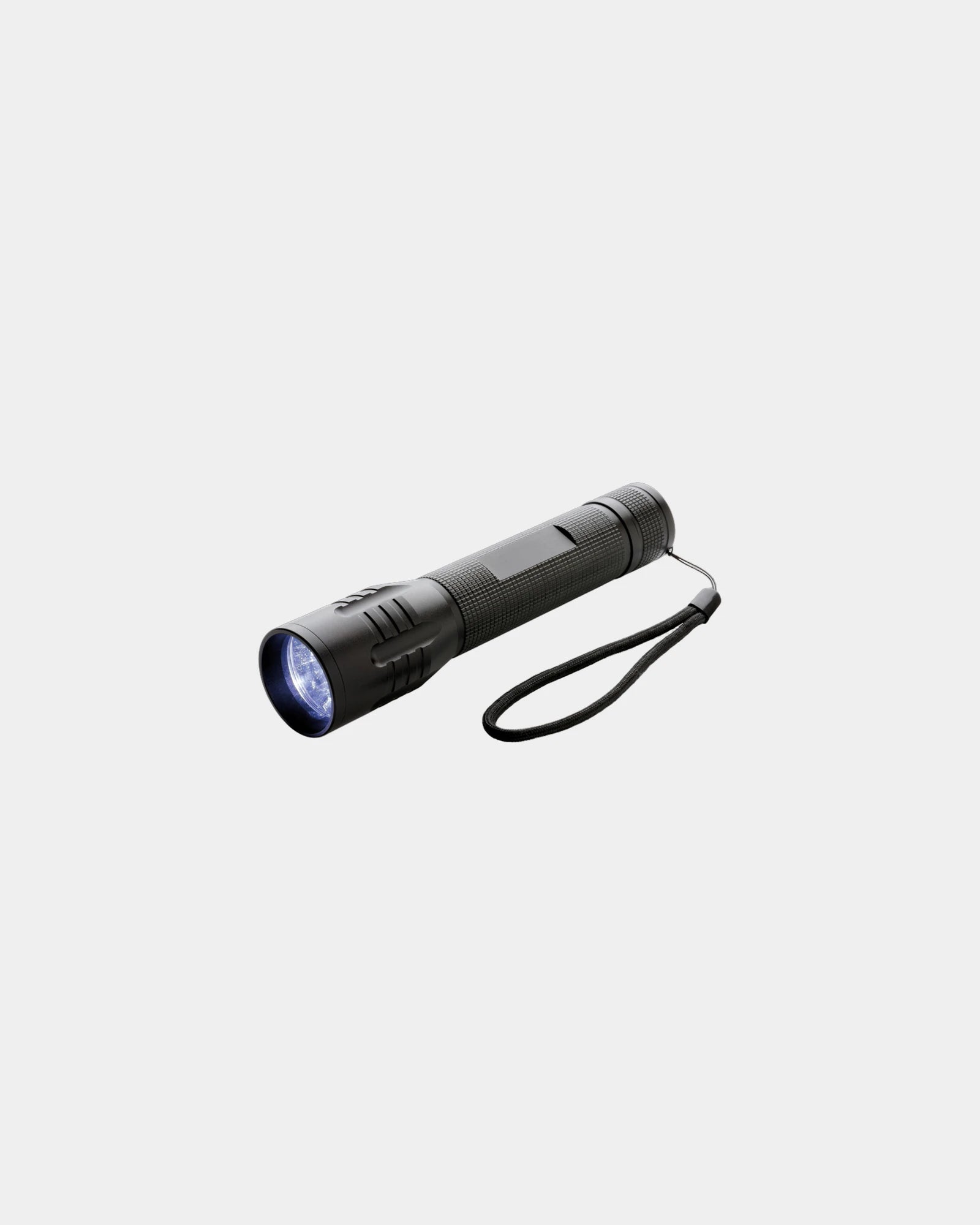Torcia LED alluminio CREE 3W 100 lumen da personalizzare - Nero