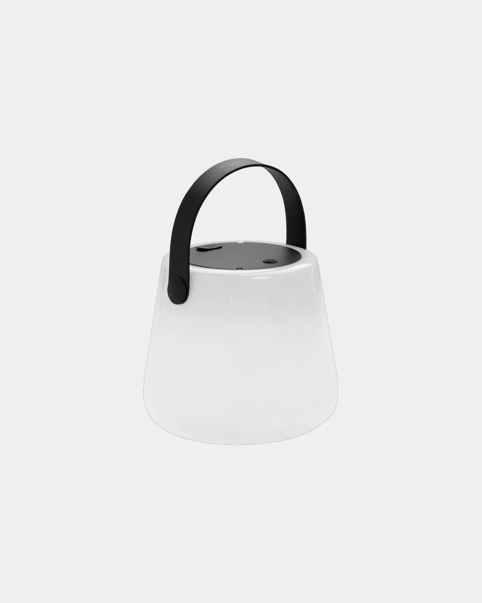 Lampada solare riciclata SolarGlow da personalizzare - Bianco