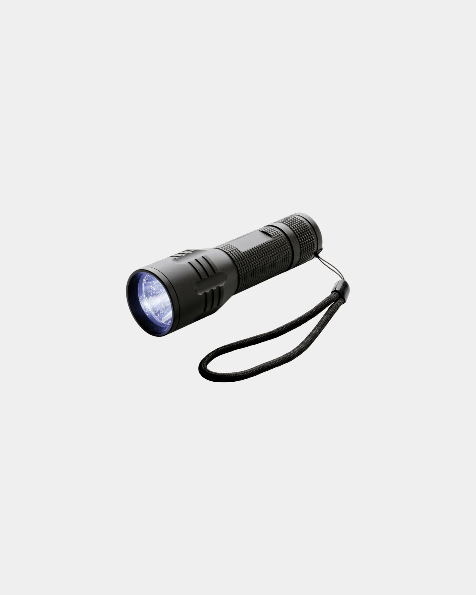 Torcia LED alluminio CREE 3W 100 lumen da personalizzare - Nero