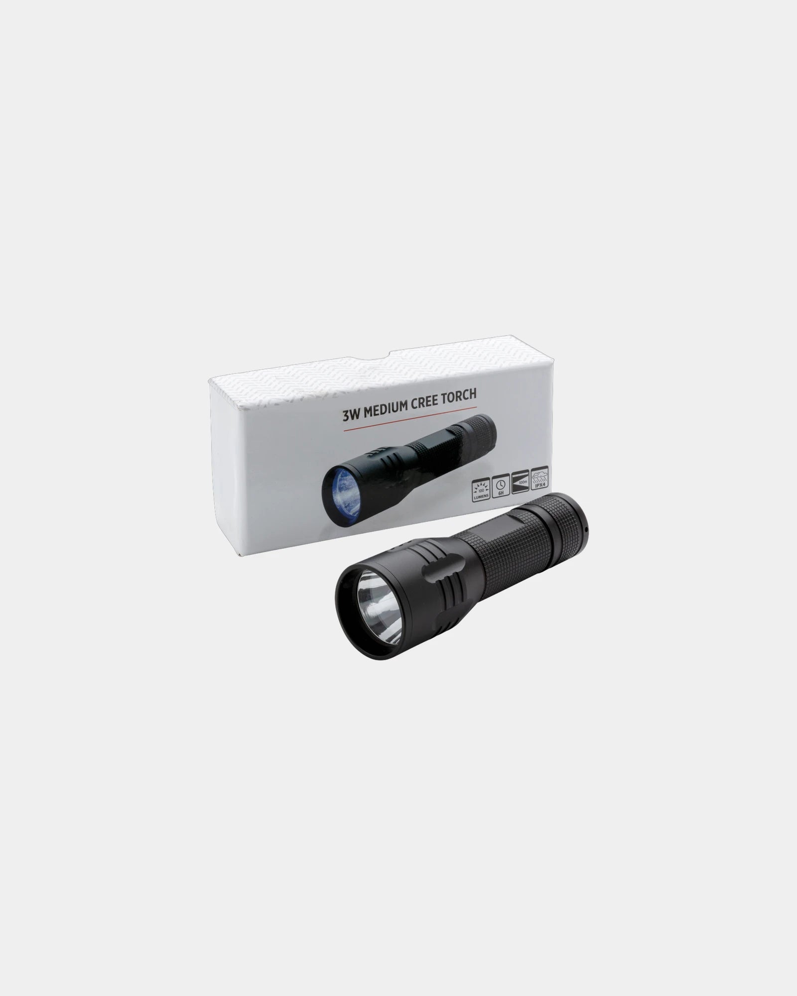 Torcia LED alluminio CREE 3W 100 lumen da personalizzare - 4