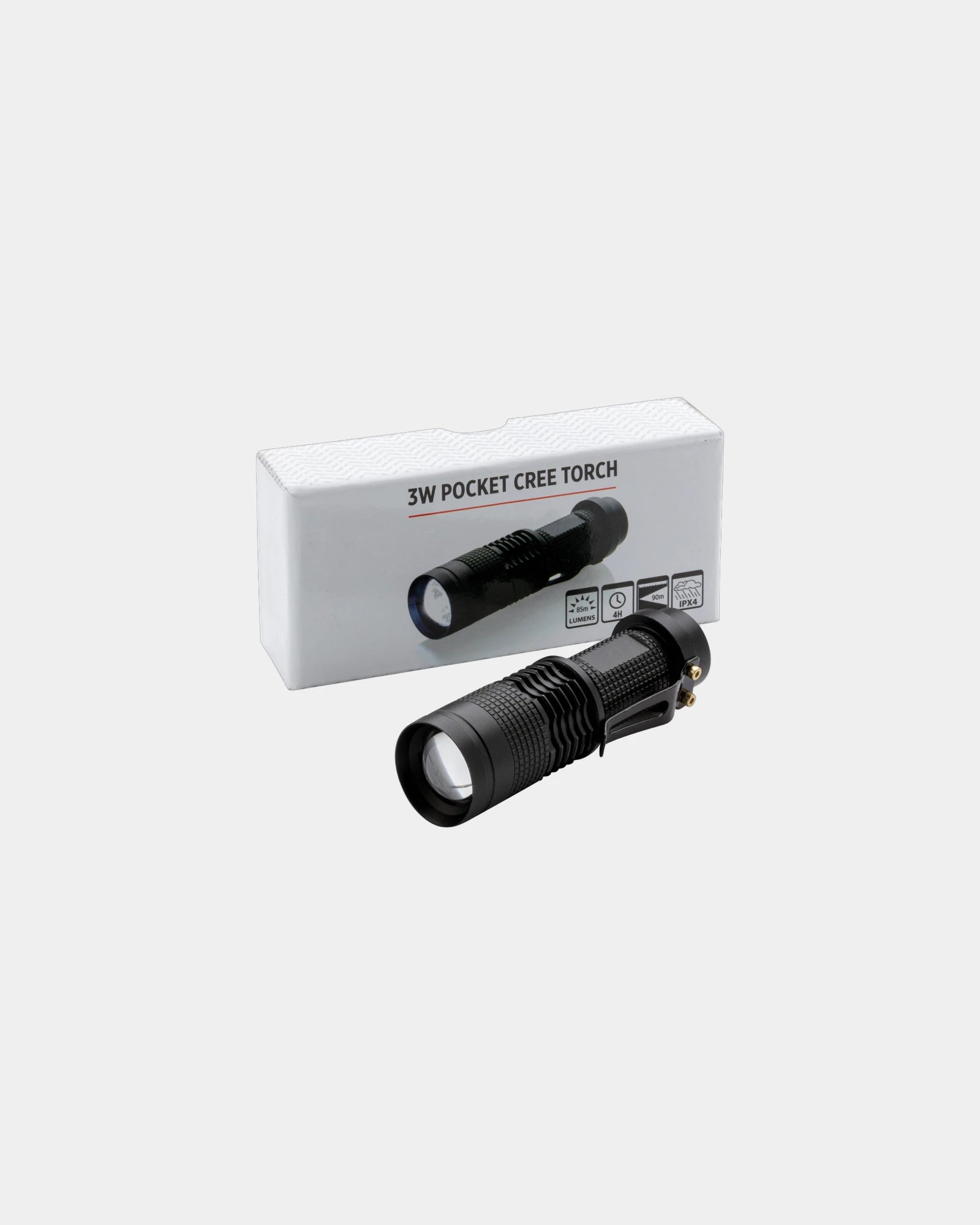 Torcia alluminio CREE 3W 85 lumen da personalizzare - 3