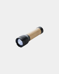 Torcia riciclata RCS bambù 1W Lucid da personalizzare - Nero