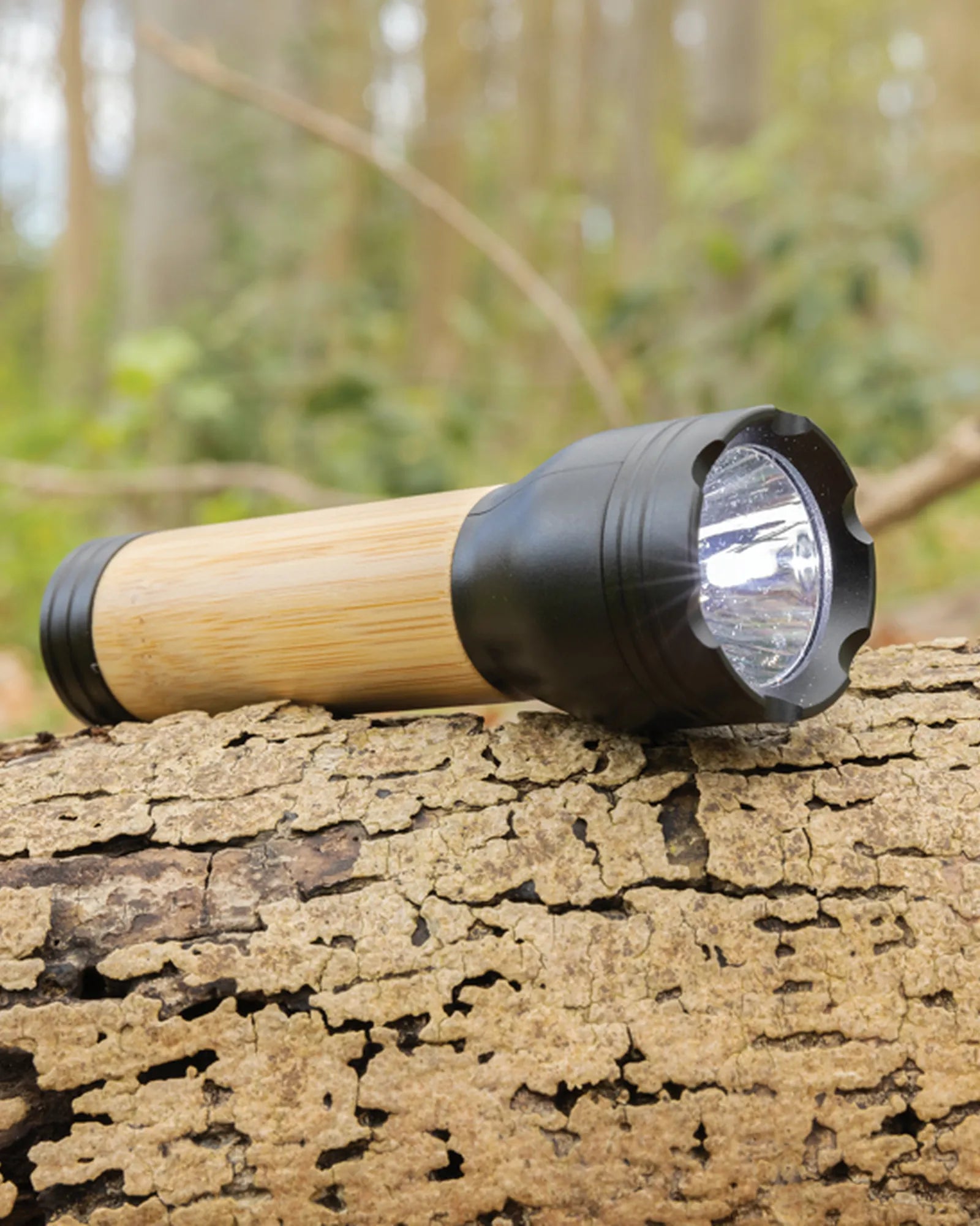 Torcia riciclata RCS bambù 1W Lucid da personalizzare - 5