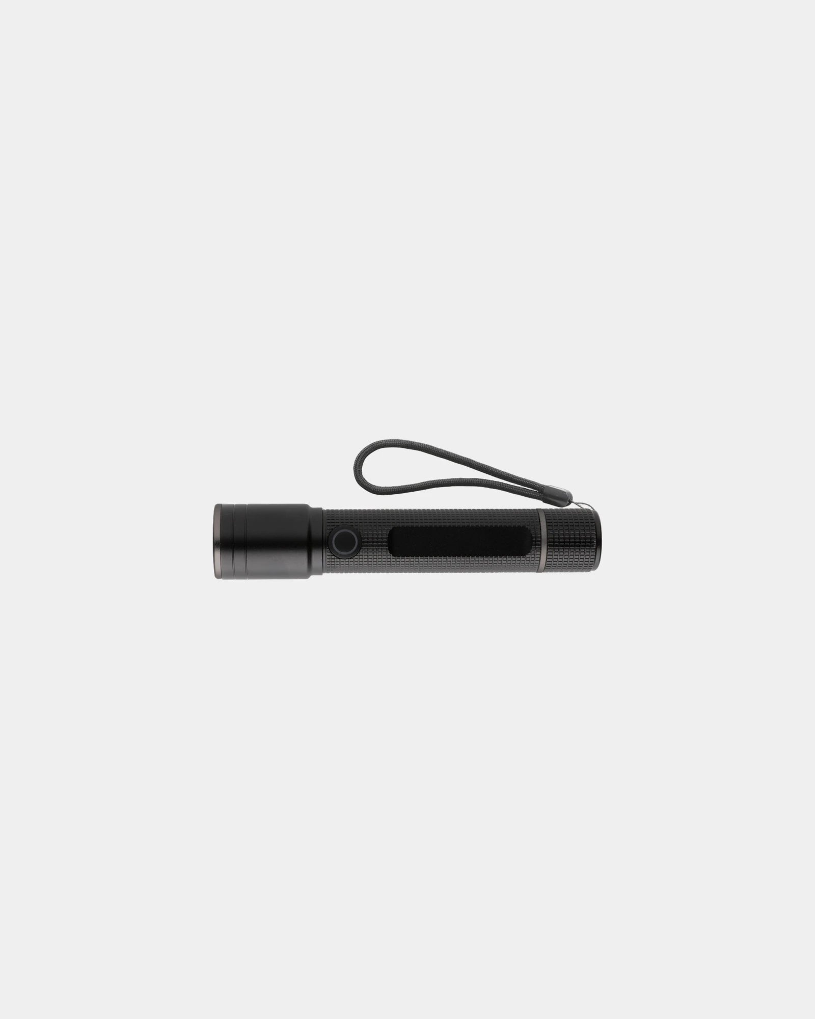 Torcia alluminio riciclato ricaricabile da personalizzare - Nero