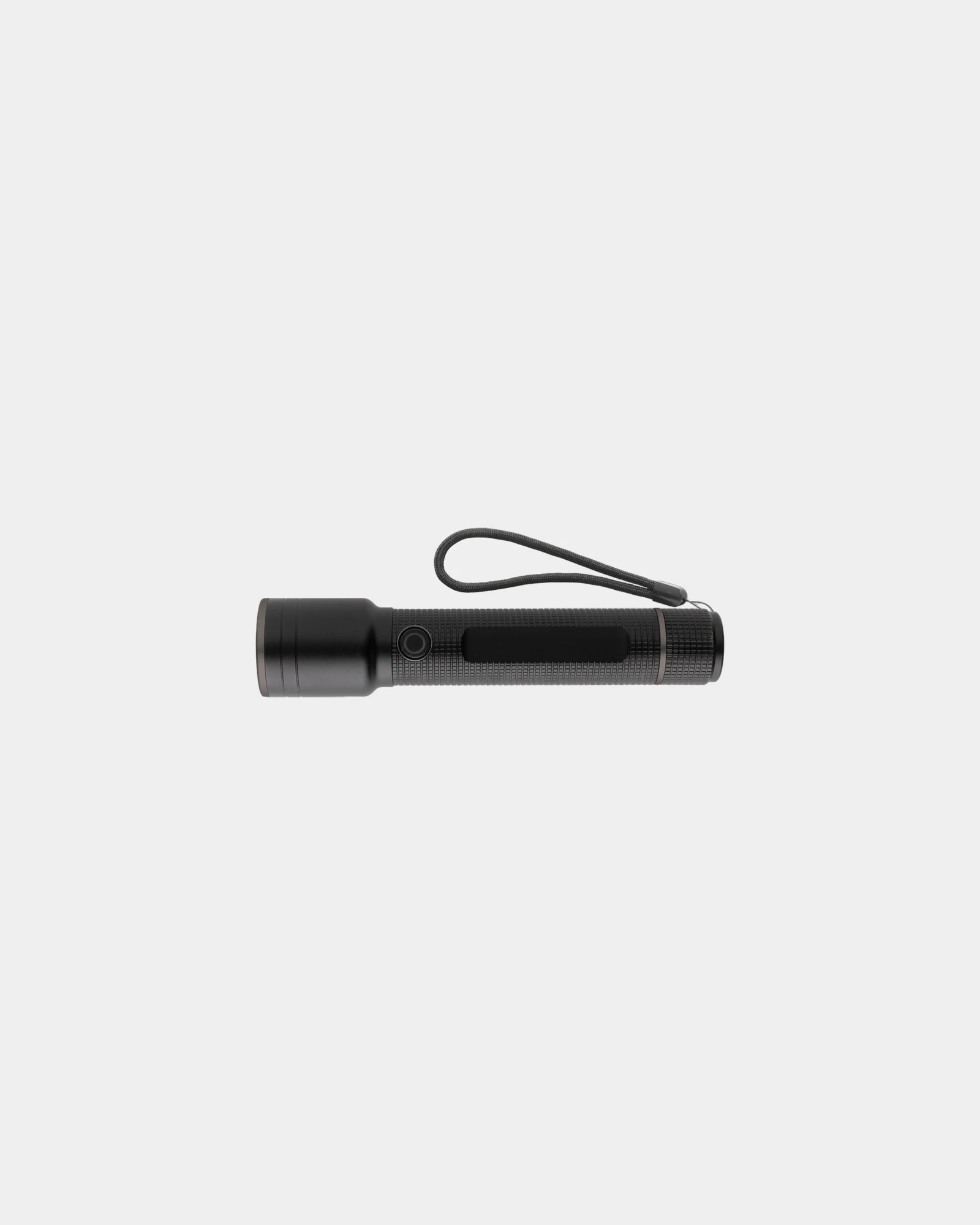 Torcia LED alluminio riciclato 10W da personalizzare - Nero