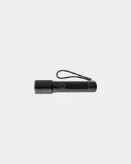 Torcia alluminio riciclato ricaricabile USB da personalizzare - Nero