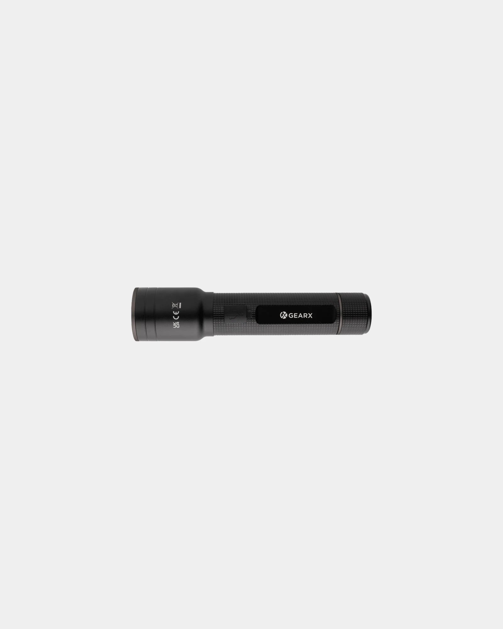Torcia alluminio riciclato ricaricabile USB da personalizzare - 1