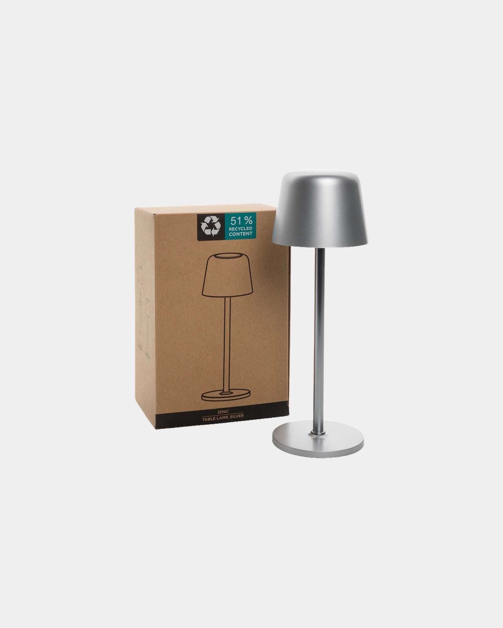 Lampada da tavolo ricaricabile USB da personalizzare