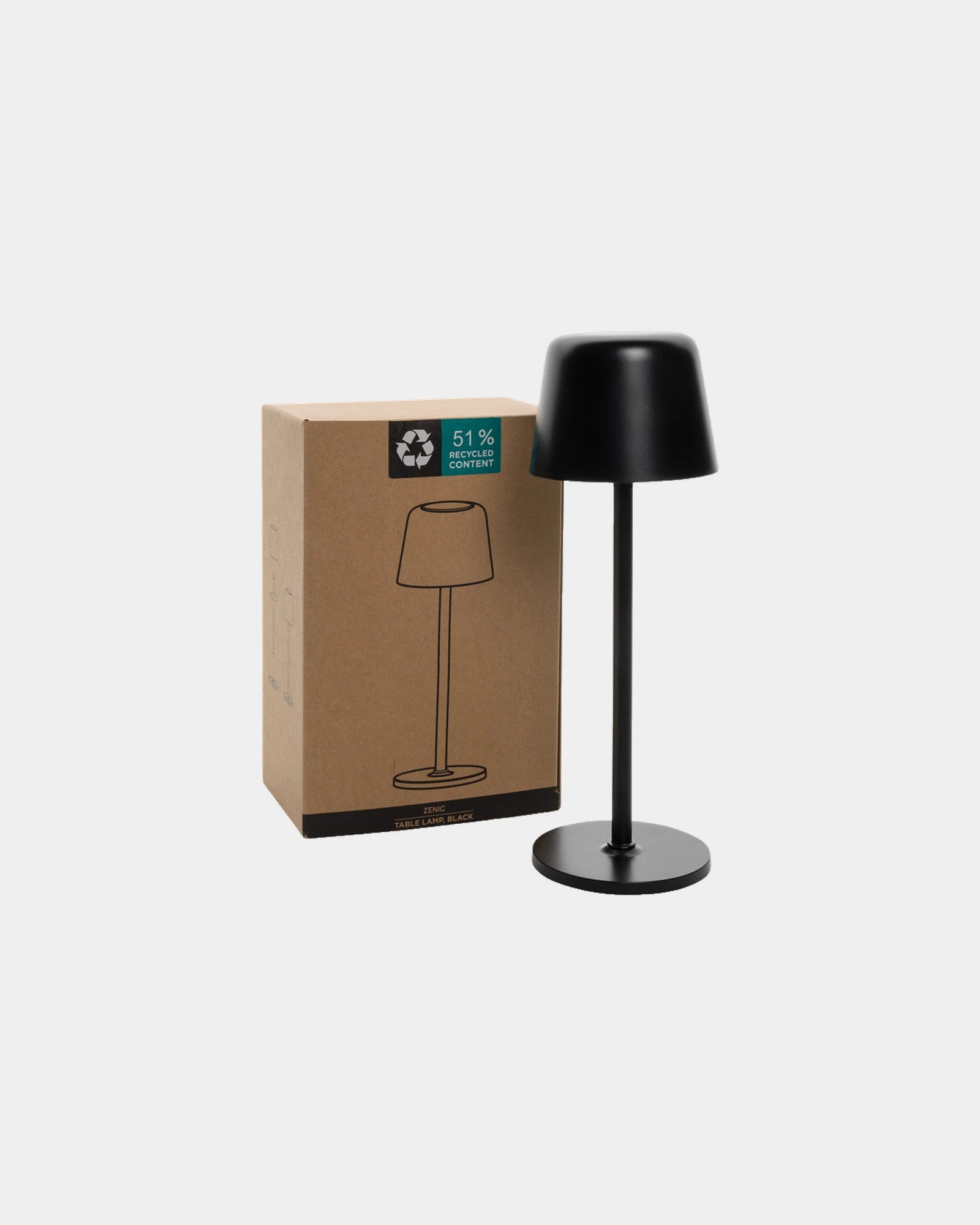 Lampada da tavolo ricaricabile USB da personalizzare