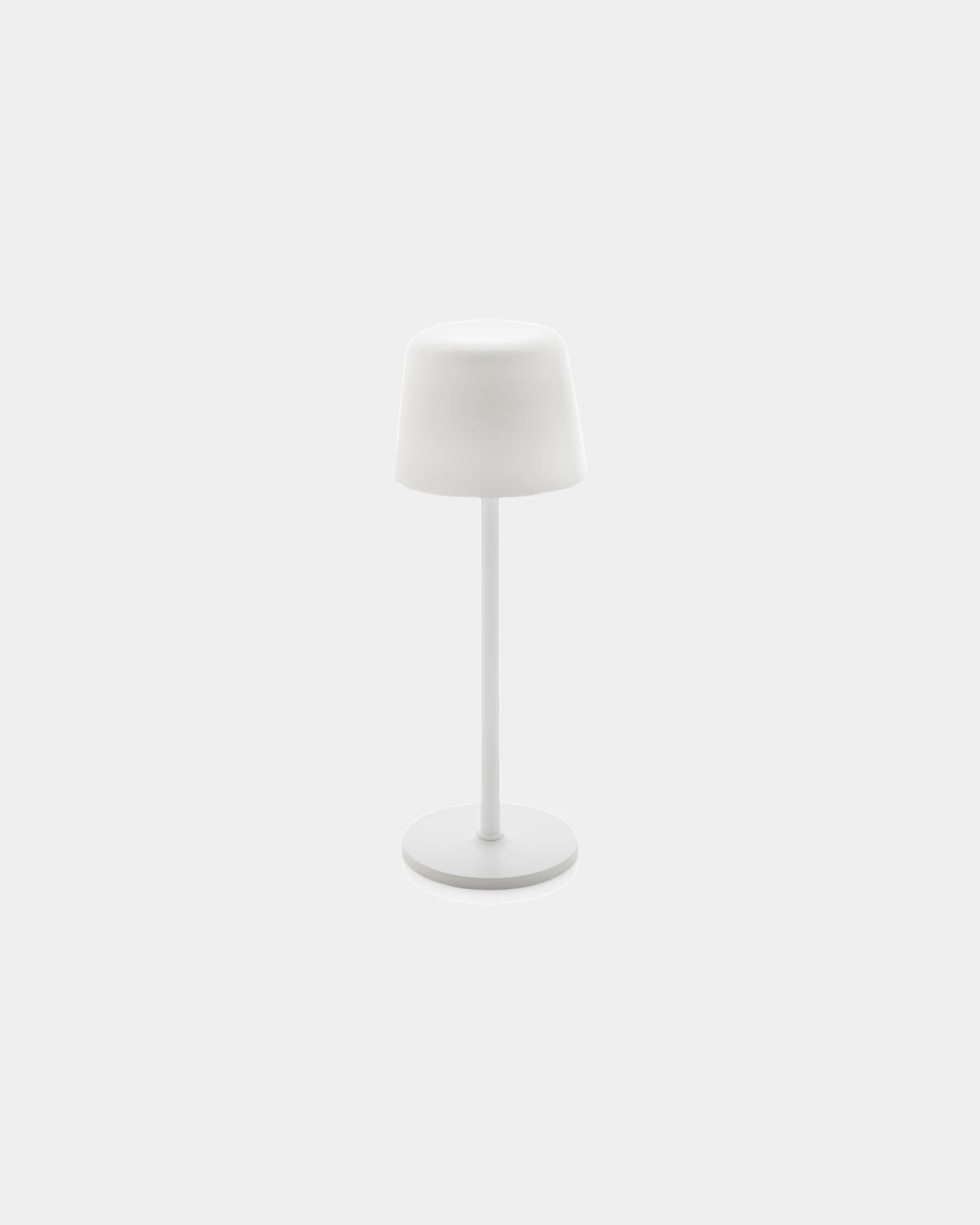 Lampada da tavolo ricaricabile USB da personalizzare - Bianco