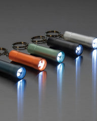 Portachiavi torcia alluminio riciclato RCS da personalizzare - 5
