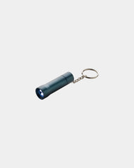 Portachiavi torcia alluminio riciclato RCS da personalizzare - Blu
