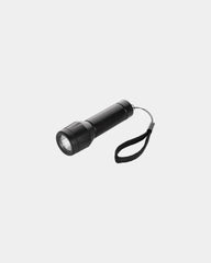 Torcia ricaricabile USB plastica riciclata da personalizzare - Nero