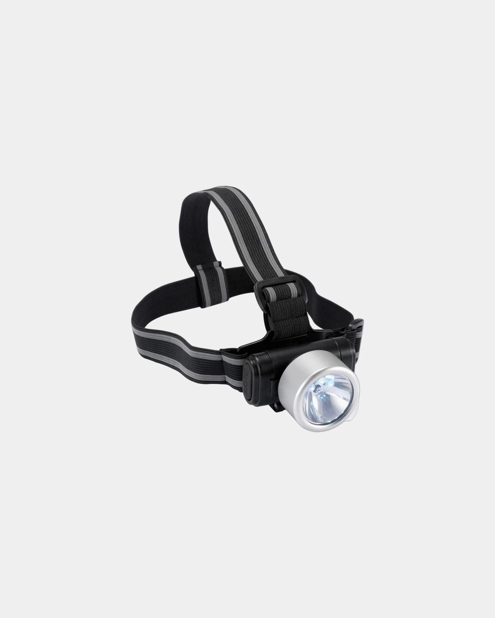 Torcia frontale LED alluminio Everest da personalizzare - Argento
