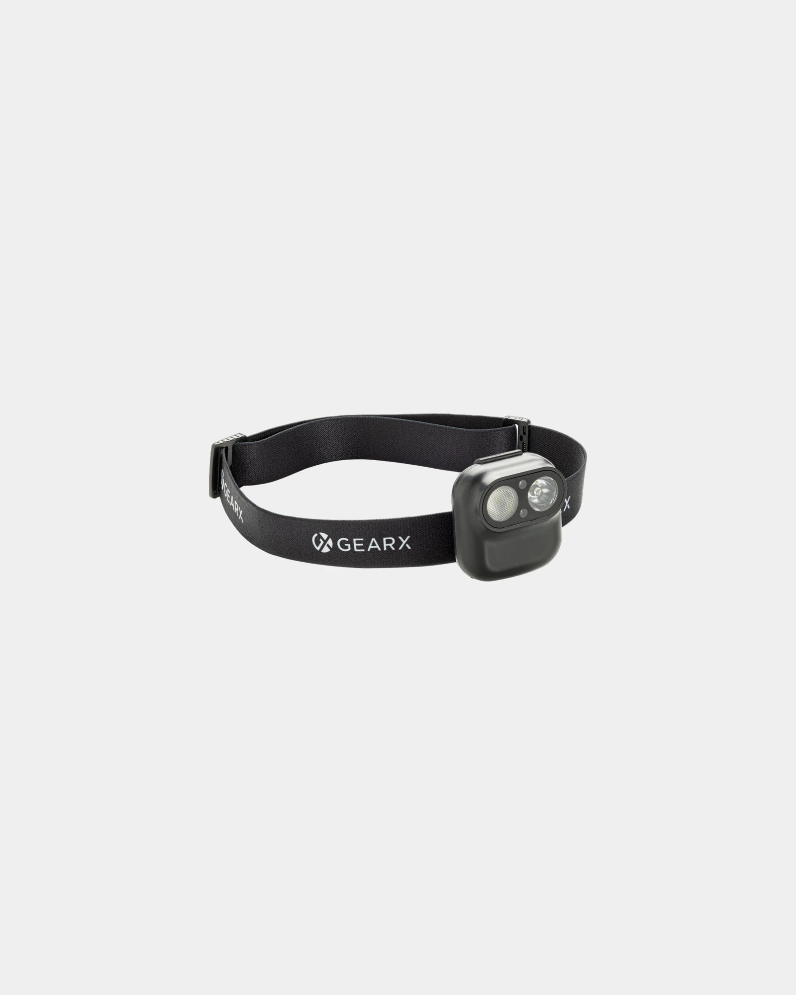 Torcia frontale ABS riciclato sensore da personalizzare - Nero