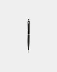 Penna stilo ottone inchiostro blu da personalizzare - Nero