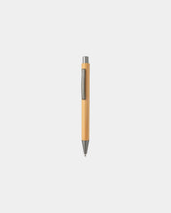 Penna in bambù dal design essenziale da personalizzare - Marrone