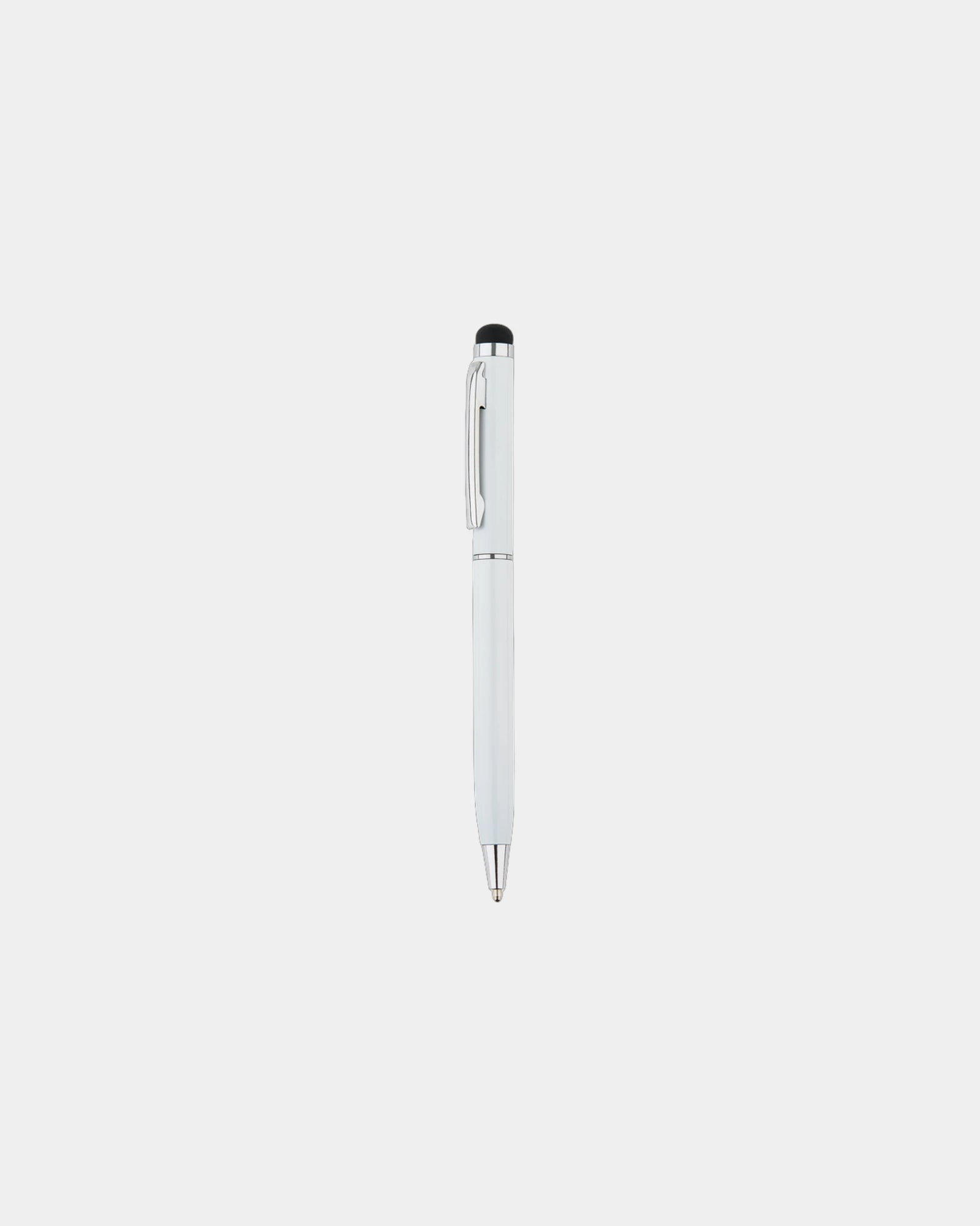 Penna stilo sottile in alluminio da personalizzare - Bianco