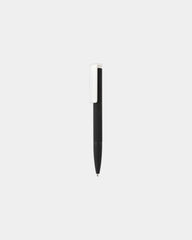Penna ABS riciclato finitura gommata da personalizzare - Nero
